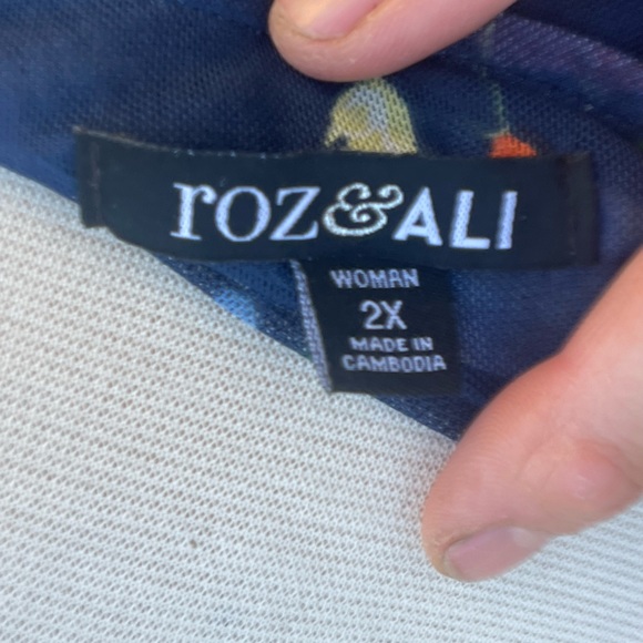 Roz & Ali sleeveless dress top - Picture 5 of 7